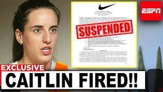 Caitlin Clark SUSPENDED By Nike After A’ja Wilson SABOTAGE  THIS IS HUGE [upl. by Ajad]