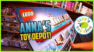 TOY SHOPPING AT ANNAS TOY DEPOT LEGO Thomas and Friends and Fun Toy Trains and Cars [upl. by Libys]