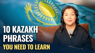 KAZAKH phrases you NEED to learn  Kazakh Language in 2 Minutes [upl. by Nnylarak923]