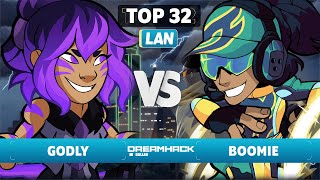 Godly vs Boomie  Top 32  Dreamhack Dallas 2023  LAN 1v1 [upl. by Refotsirk]