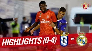 Resumen de UD Melilla vs Real Madrid 04 [upl. by Monti134]