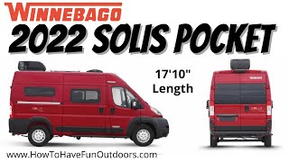 2022 Winnebago Solis Pocket Camper Van Walkthrough amp Tour [upl. by Ellmyer892]