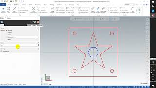 Membuat Benda kerja 1 mastercam [upl. by Annoerb]