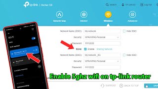 How to enable 5ghz wifi on tp link router [upl. by Adnohsed]