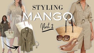 FASHION from MANGO and how to STYLE IT ELEGANTLY  Elegant Outfits For Women [upl. by Yerhpmuh108]