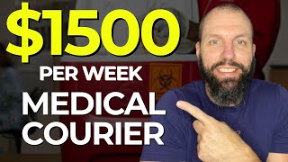 TOP 5 MEDICAL COURIER COMPANIES HIRING NOW [upl. by Mackey]