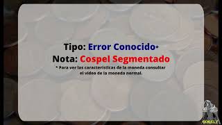 5 Céntimos 1941 Cospel Segmentado  Francisco Franco 19391975  Error Extremadamente Rara [upl. by Aramot]