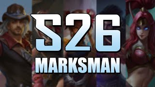 TOP FIVE MARKSMAN FOR SEASON 26 [upl. by Sinclair]