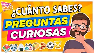 ¿CUÁNTO SABES 📚🧠🤓 Test Cultura General y Curiosidades  PlayQuiz Trivia  Preguntas y Respuestas [upl. by Ailati]