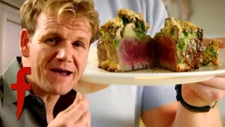 Gordon Ramsay Shows How To Cook A Beef Fillet  The F Word [upl. by Ludvig]