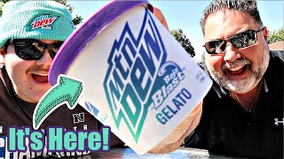 MTN DEW Baja Blast Gelato Finally Arrives At Taco Bell [upl. by Carlos]