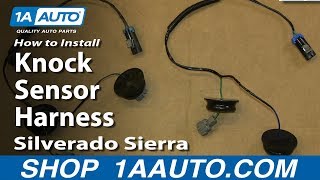 How to Replace Engine Knock Sensor Harness 0107 Chevy Suburban [upl. by Noemad]