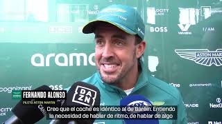 Fernando Alonso doesent expect big performance changes [upl. by Ymaj473]