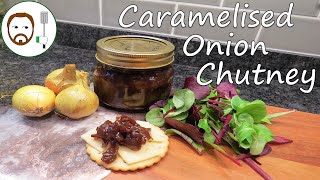 Caramelised Onion Chutney Recipe  Getting ready for Christmas [upl. by Honeyman]