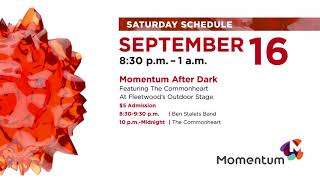 Momentum at Promenade Park  Saturday September 16th [upl. by Aciria960]