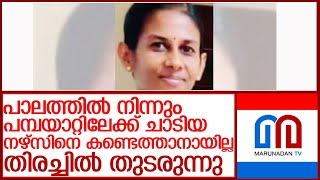 പമ്പയാറ്റിലേക്ക് ചാടിയ യുവതിയെ കണ്ടെത്താനായില്ല l Mannar [upl. by Eanom254]