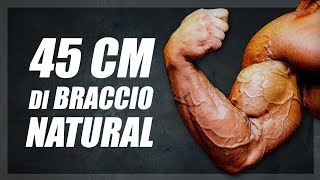 45 CM DI BRACCIO NATURAL ▪  risposta al video di Danny Lazzarin [upl. by Oilerua]