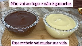 NÃO VAI AO FOGO  ESSE RECHEIO VAI MUDAR SUA PRODUÇÃO E TE FAZER LUCRAR MUITO MAIS NÃO É GANACHE [upl. by Itsim]