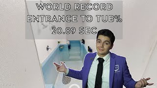 WORLD RECORD 2089 Seconds 8800 Blue Lick RD Kentucky Tub SpeedRun Challenge [upl. by Meer359]