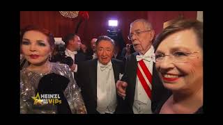 Heinzl und die Vips  Opernball 2024  Beitrag über Christian W Mucha und Ekaterina Mucha [upl. by Leopold]