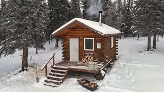 Cozy Lakeside Cabin  Rainbows in Winter [upl. by Derwin]