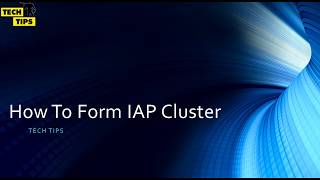 How To Form IAP Cluster [upl. by Oina916]