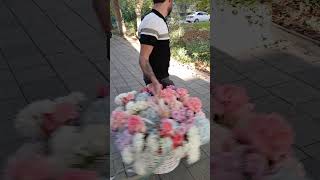 Доставка полет к Вам florets flowers love florist счастье море nature floristry природа [upl. by Wolgast]