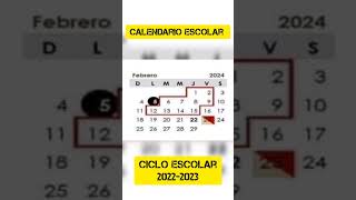 Calendario escolar OFICIAL Ciclo Escolar 20232024 Calendario Oficial SEP 🧑‍🏫 [upl. by Tterrag914]