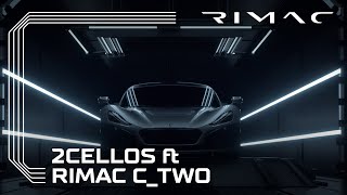 2CELLOS feat Rimac CTwo a car alive with technology [upl. by Spillihp]