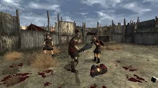 Legate Lanius vs Caesars Legion Part 1  Fallout New Vegas NPC Battles [upl. by Durgy]