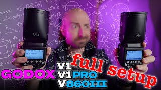 Godox V1 V1 Pro V860iii Full Walkthrough Guide From Beginner to Advanced [upl. by Block]