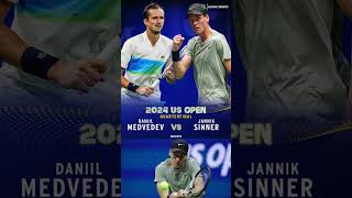 MEDVEDEV INTO USOPEN 2024 QUARTERFINALS daniilmedvedev usopen2024 nunoborges tennis [upl. by Ewens]