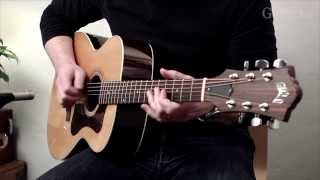 Guild F30 D55 amp F512 acoustic guitar review demo [upl. by Duester743]