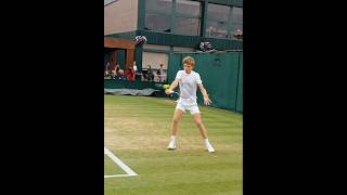 Stefan Edberg Reincarnated as Henry Bernet atp tennis nextgen backhand [upl. by Adnarom]