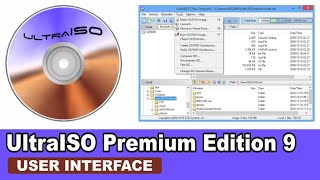 UltraISO Premium Edition 9 7 6 3829 User Interface RePack Portable [upl. by Aihsotal]