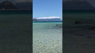 Sardegna best beaches  Golfo Aranci Terza Spiaggia shorts beach sardinia [upl. by Anaytat]