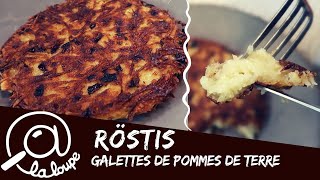 RÖSTIS GALETTES DE POMMES DE TERRE 98 [upl. by Rabaj]