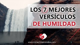 🌿 Los 7 Mejores Versículos de Humildad 🔴 Pasajes y Citas Bíblicas en Audio y con LETRA Reina Valera [upl. by Estrellita]