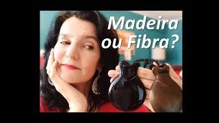 Castanhola de madeira ou de fibra [upl. by Eleanore664]