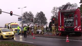 Gewonde bij ongeluk op N18 bij Haaksbergen weg is weer vrij [upl. by Diarmit]