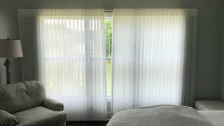 Hunter Douglas Luminettes with PowerView [upl. by Nnahoj]