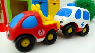 Toy fire trucks and toy helicopters Kids toys [upl. by Airal]