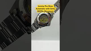 Invicta Pro Diver Automatic with the Seiko NH35a Movement [upl. by Sherard]