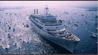 SS Canberras Triumphant Return from the Falklands War  July 11 1982  CBS Evening News [upl. by Aneem]