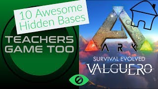 Valguero 10 Crazy Hidden Base Locations Awesome spots to stay hidden [upl. by Teddman997]