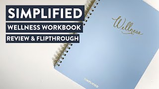 Simplified Wellness Workbook  Review amp Flip Through [upl. by Macpherson775]