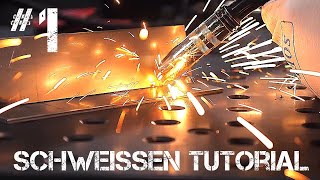 Schweißen Tutorial für absolute Beginner  MAG für Einsteiger wie geht das  Teil 1 [upl. by Sile]