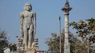 Gomateshwara Temple Shravanabelagola Karnataka India [upl. by Ydur]