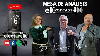 ELECTORALIA EL PODCAST  MESA DE ANÁLISIS  PROGRAMA 6 [upl. by Power]