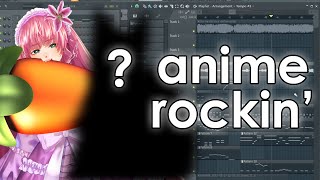 【FL StudioDTM】 Making an anime rock BGM before OffKai Project quotacacia rave internquot 【VTuber】 [upl. by Maunsell]